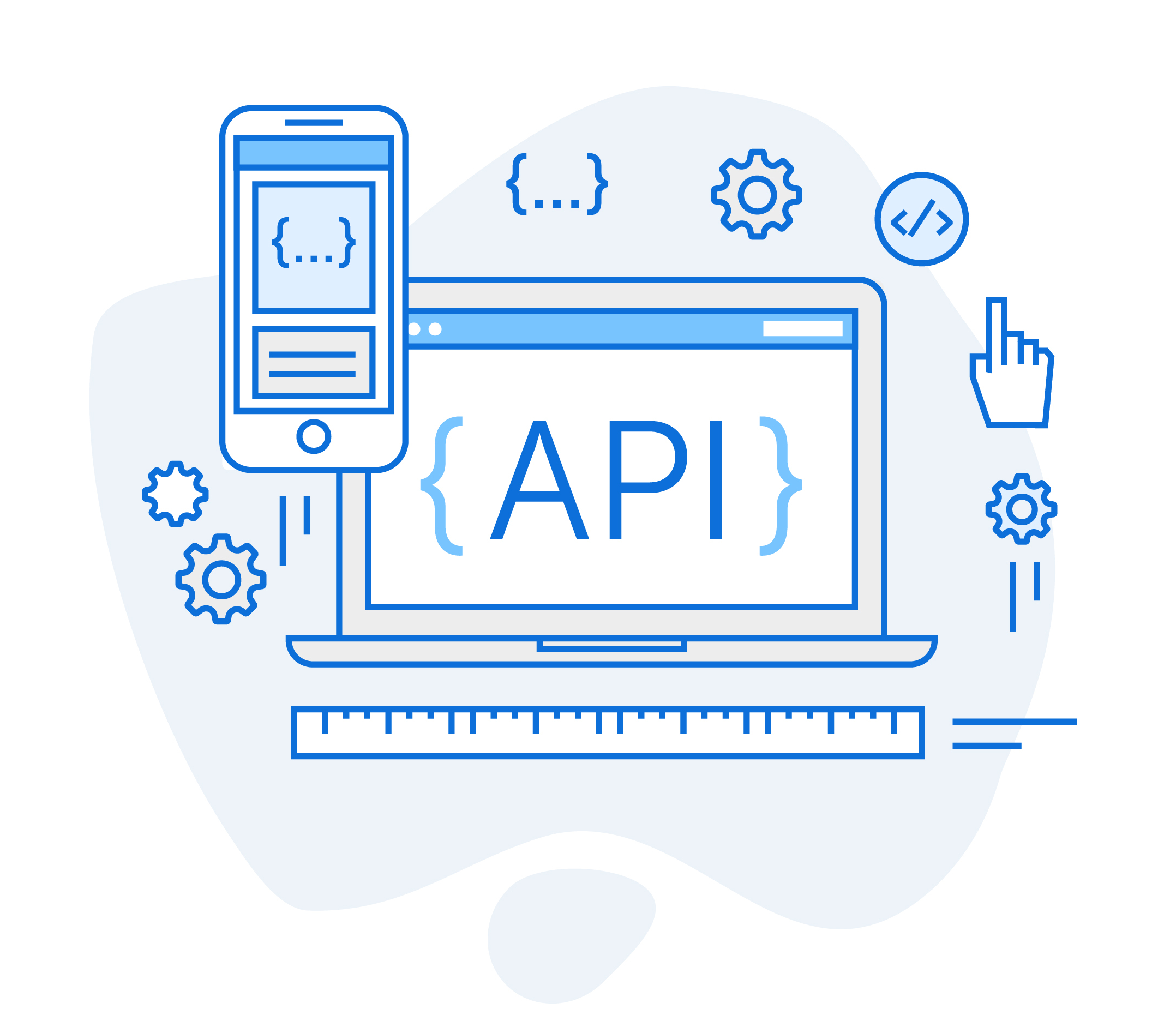 ARC API illustration showing extension of platform