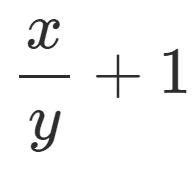 one visualization of the equation