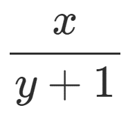 a different visualization of the same equation