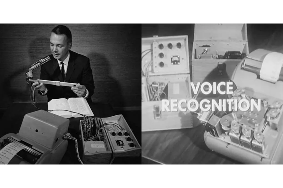 1950s speech recording and an early transcription device